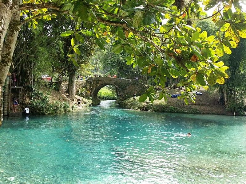 Old Spanish Bridge River
