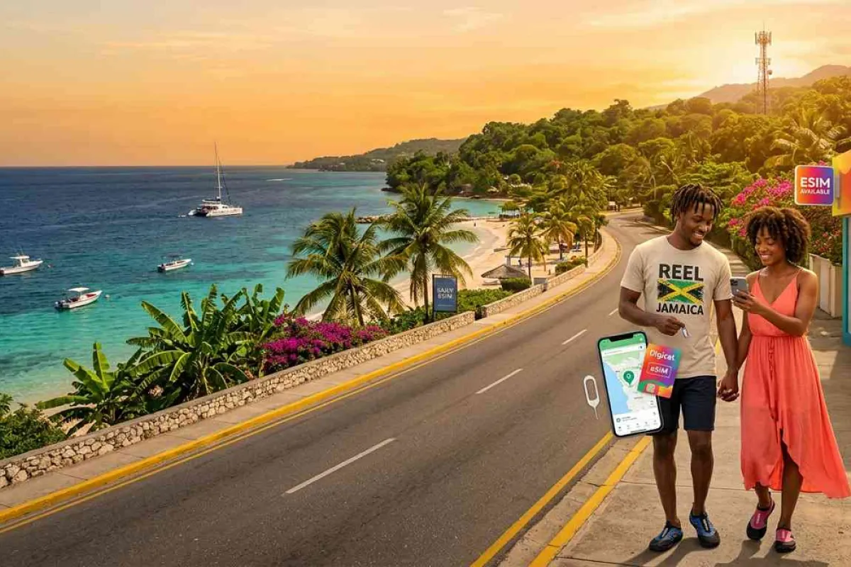 How to Stay Connected While Traveling to Jamaica with eSIM 🇯🇲
