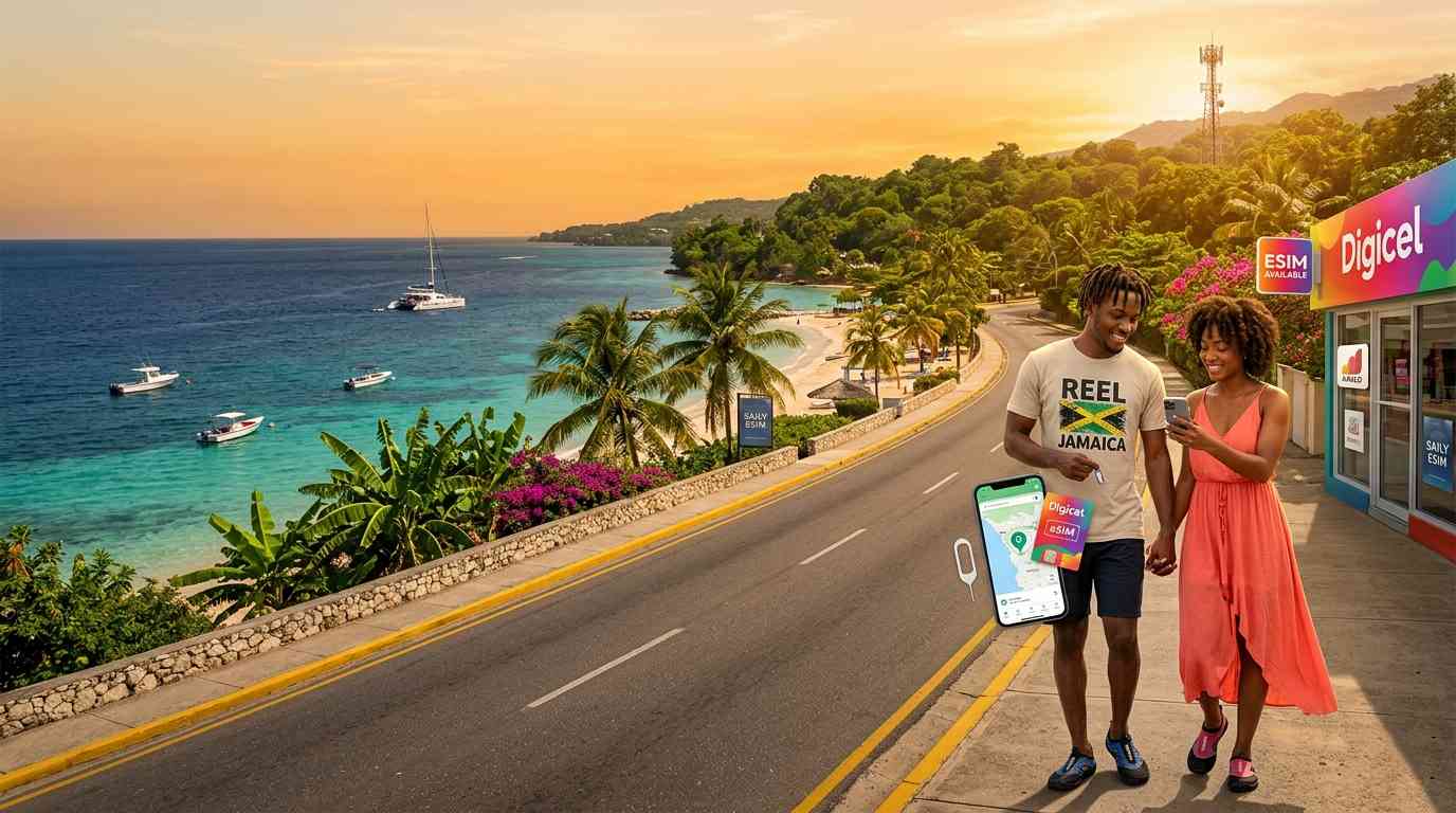 How to Stay Connected While Traveling to Jamaica with eSIM 🇯🇲