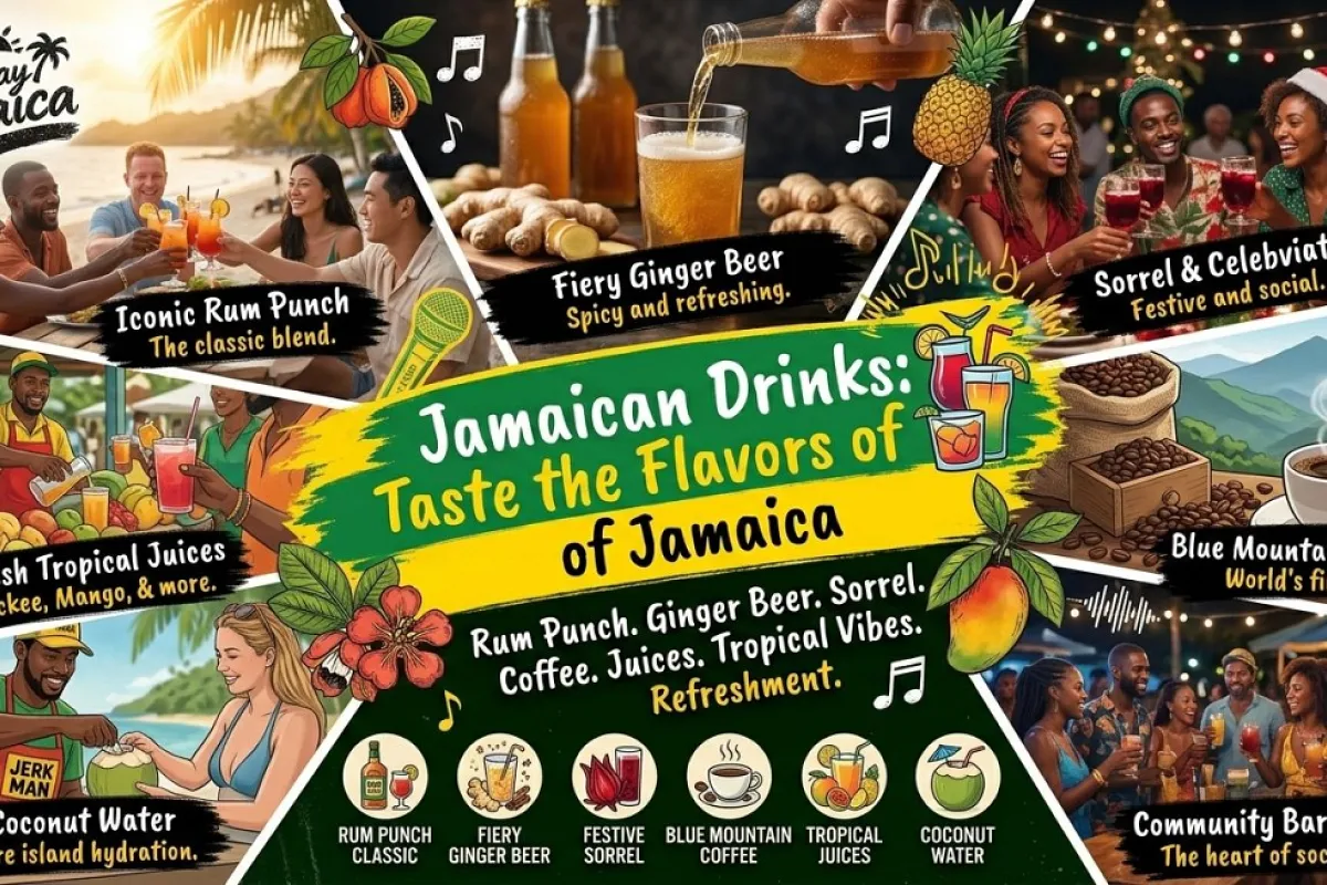 Jamaican Drinks: Taste the Flavors of Jamaica 🇯🇲