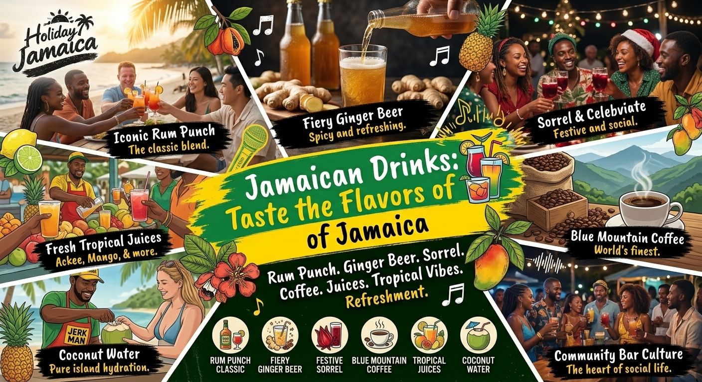 Jamaican Drinks: Taste the Flavors of Jamaica 🇯🇲