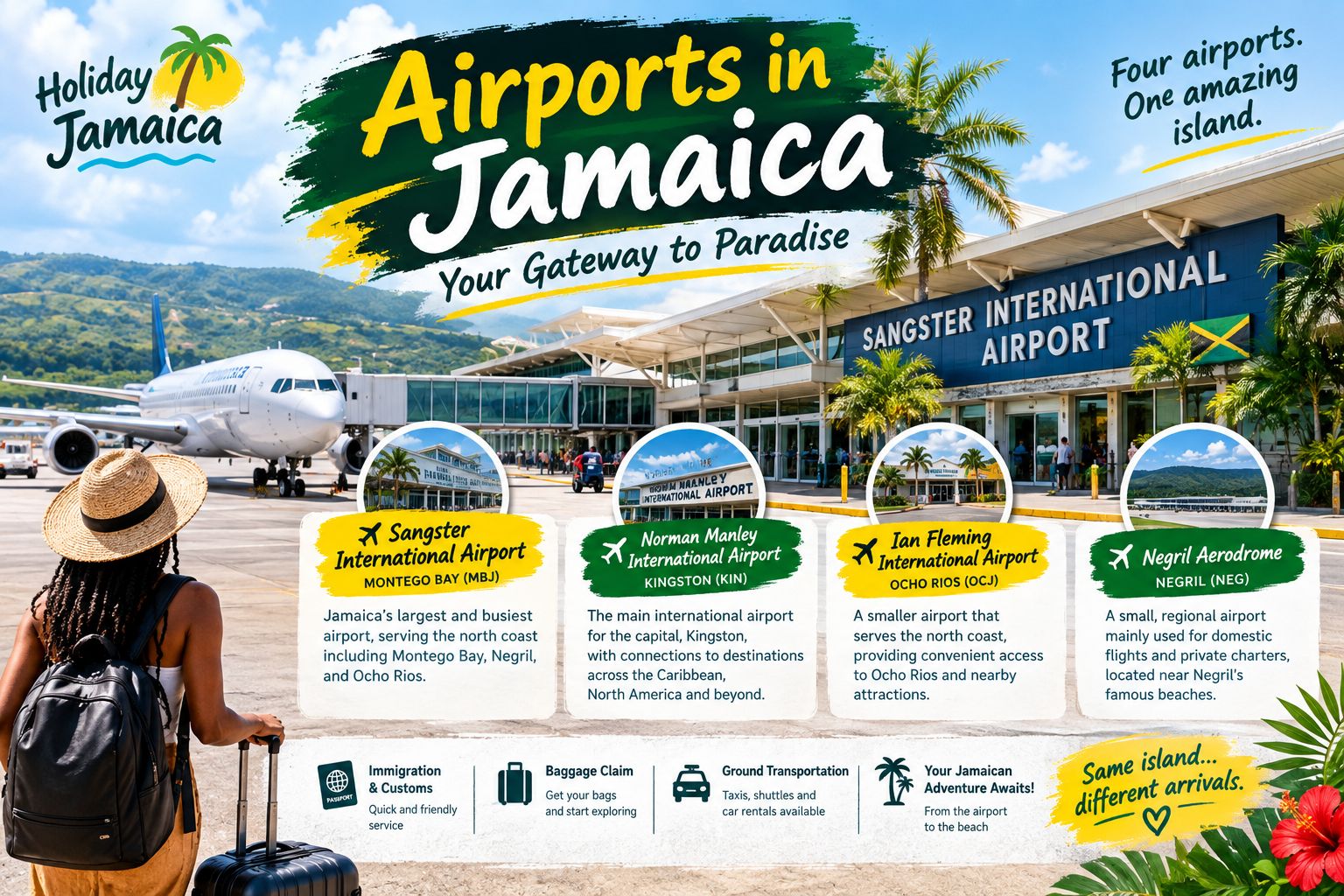 Airports in Jamaica: Your Gateway to the Island ✈️