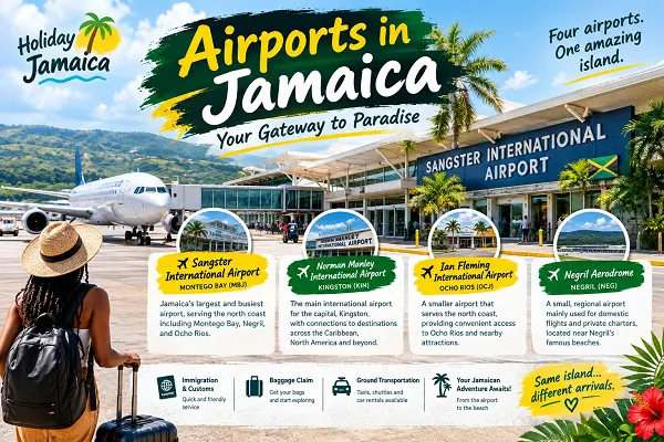 Airports in Jamaica: Your Gateway to the Island ✈️